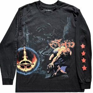 Travis Scott Utopia Circus Maximus 2023 Tour L/S Tee Size Xlarge Streetwear